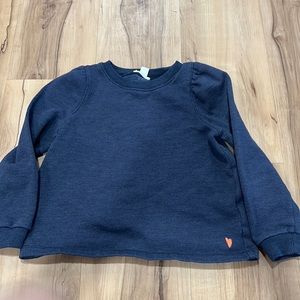 Crewcuts navy sweater girls small